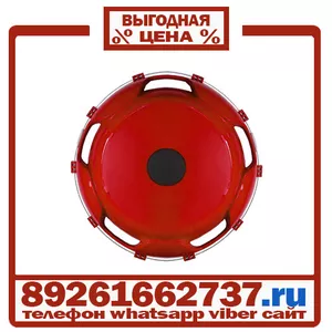 Колпаки колёсные 22.5 задние пластик красные в Москве