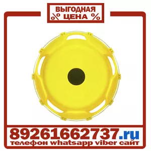 Колпаки колёсные 22.5 передние пластик желтые в Москве