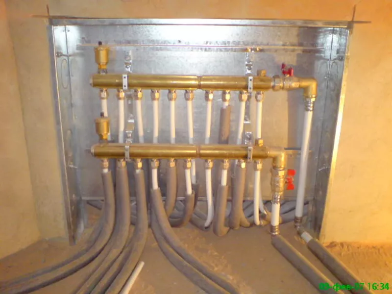 Монтаж систем отопления и водоснабжения 4